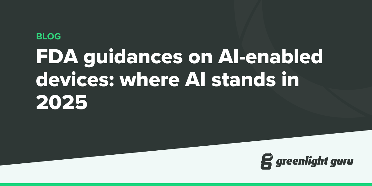 FDA Guidances on AI-Enabled Devices Where AI Stands in 2025